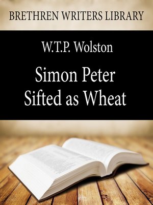 cover image of Simon Peter - Sifted as Wheat